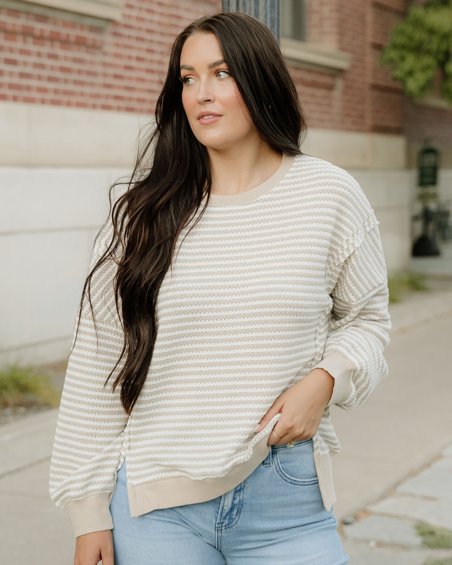 Sydney Striped Sweater | Dropship