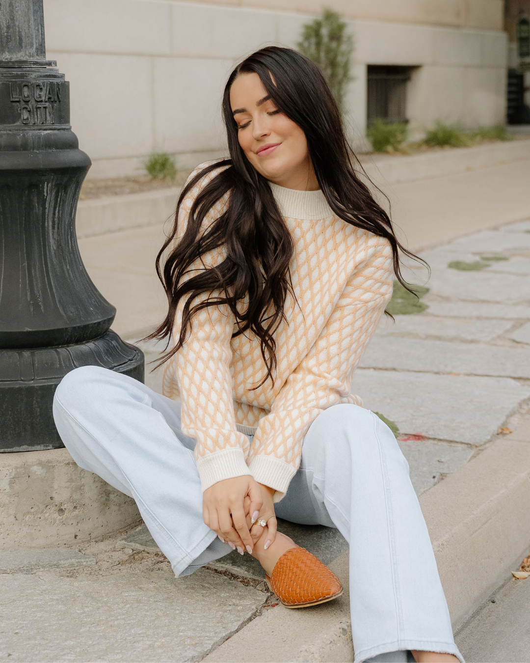 Daphne Mock Neck Sweater | DROPSHIP