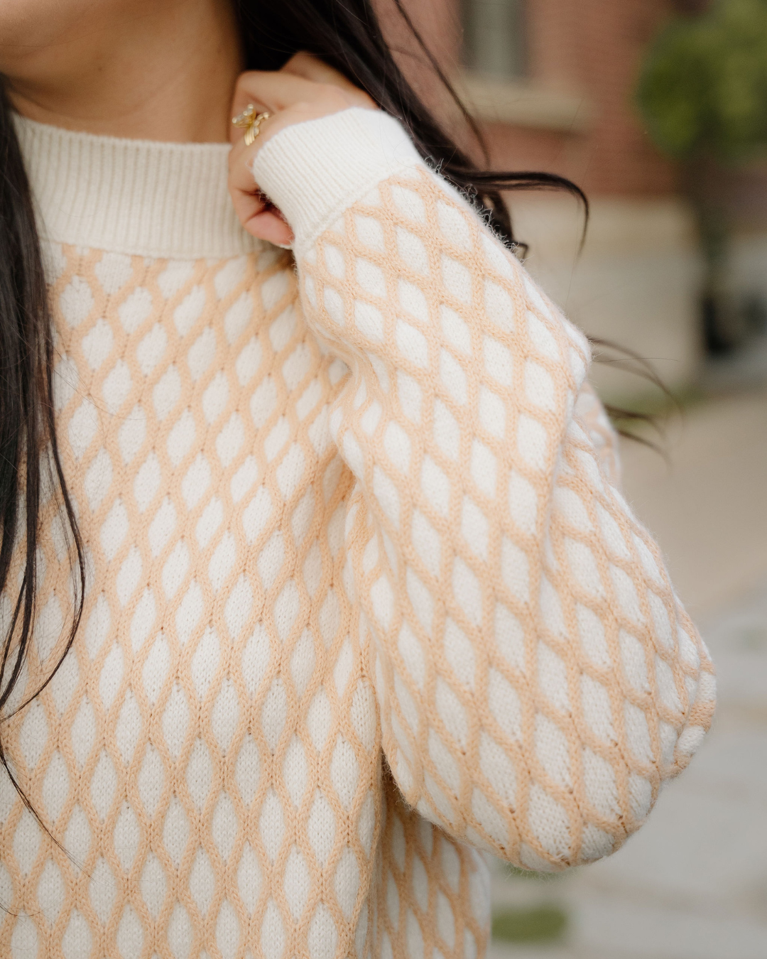 Daphne Mock Neck Sweater | DROPSHIP